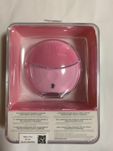 FOREO LUNA mini 3 for パールピンク フォレオ スマートクレンジングデバイス 電動洗顔ブラシ シリコーン製