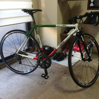 GIOS ロードバイク アローネ イタリアンカラー 室内保管
