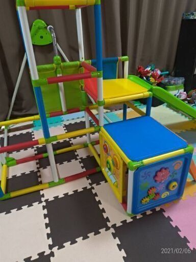 屋内ジャングルジム LONG SLOPE KIDS PARK