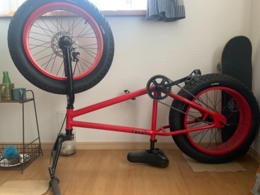ファットバイク　BRONX4.0 20inc Red/Black BRONX ファットバイク 20×4.0 中古 ファットバイク BRONX4.0 20inc Red