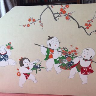 京都和紙工芸のミニ屏風差し上げます。相談中です。