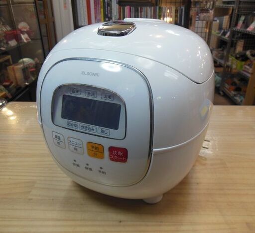 ELSONIC EM-RC3502 3.5合炊き炊飯器 包む
