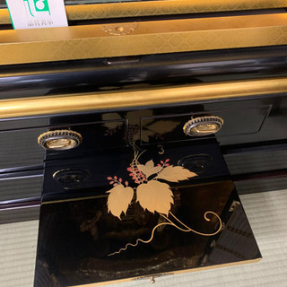 新品未使用 店舗展示品 仏壇 西本願寺 蒔絵 細密彫刻