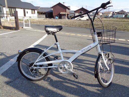 arcus 20インチ 6速 ミニサイクル 白 (106)