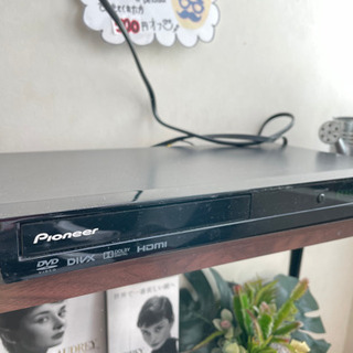 Pioneer DVDプレイヤー　リモコン付