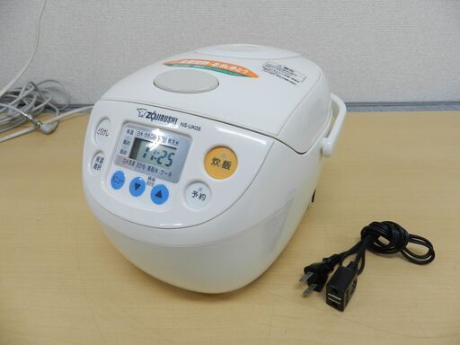 象印 マイコン炊飯ジャー 2013年製 3合炊き 動作品