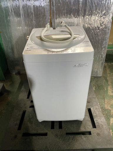 k0208-14 TOSHIBA 東芝　洗濯機　AW-5G3 2016年　5kg
