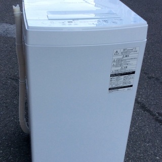 【RKGSE-449】特価！東芝/4.5kg/全自動洗濯機/AW-45M5(W)/中古/2017年製/当社より近隣地域無料配達 RKGSE-449】特価！東芝/4.5kg/全自動洗濯機/AW-45M5(W)/中古/2017