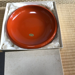 うるし塗り菓子鉢