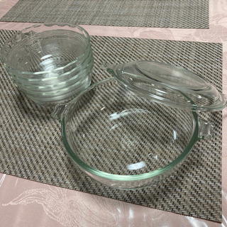 【ネット決済】PYREX 耐熱ガラス スチームポット デザートグラス