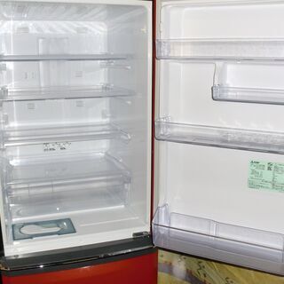 引取り歓迎◆三菱　３ドア冷凍冷蔵庫　370L　自動製氷付き　MR-C37EY-R　２０１5年製　動作保証付き アウトレット品】 冷蔵庫 [3ドア /右開きタイプ /370L] MR-C37A-W