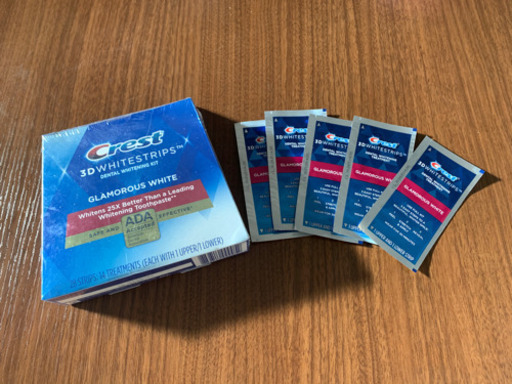 【新品・郵送可】crest3Dホワイトストライプス ホワイトニングテープ　14日分28枚入り