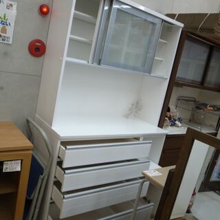 ニトリ オープン食器棚 RESUME120【モノ市場 知立店】41