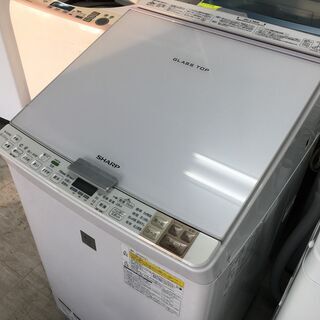 シャープ9.0Kインバーター洗濯乾燥機　2015年製！！分解クリ...