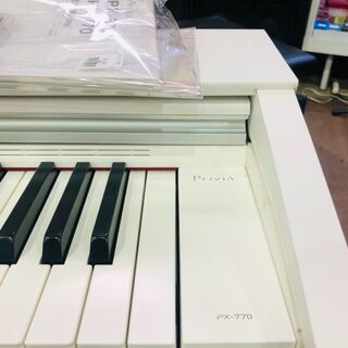 人気のホワイト!CASIO 2018年 PX-770WE Privia 電子ピアノ | switchlab.pe