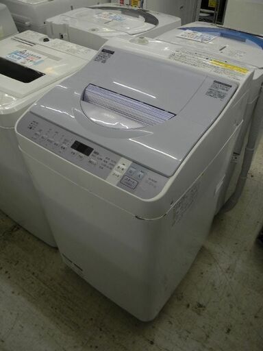「商談中」【クリーニング＆動作確認済】シャープ洗濯乾燥機「ES-TX550-A」（洗濯容量5.5kg　乾燥容量3.0KG） （2015年製）