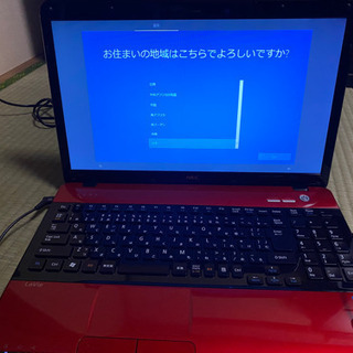 NEC Lavie  LS150/F Windows10 レッド...