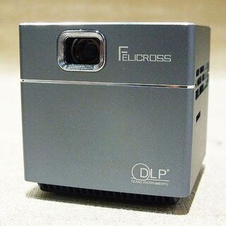 【苫小牧バナナ】FELI CROSS/フェリクロス モバイルプロジェクター ピコキューブ　PicoCube S6 FCPC-S6L 動作OK スタンド欠品♪