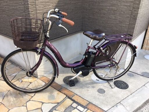 バッテリーほぼ新品！2016ヤマハ　パスナチュラ　8.7Ah　26インチ　 電動自転車　電動アシスト自転車　28⑤