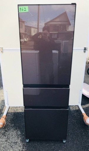‼️365L‼️✨2019年製✨862番 三菱✨ノンフロン冷凍冷蔵庫✨MR-CG37E-T‼️
