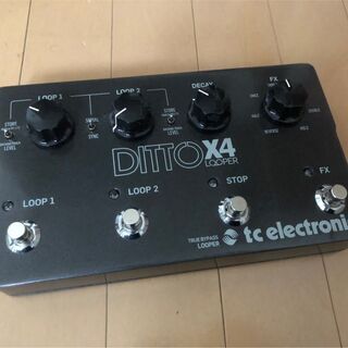 TC Electronic DITTO X4 デュアルトラック ルーパー（定価3万）