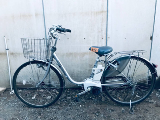 876番  電動自転車✨ Panasonic ビビ・END63‼️
