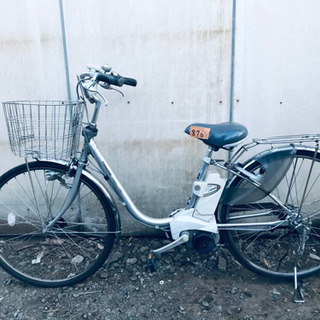 876番 電動自転車✨ Panasonic ビビ・END63‼️