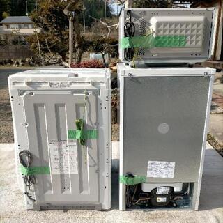 2016•17年製 ヤマダオリジナル 美品 洗濯機 冷蔵庫 電子レンジ 3点