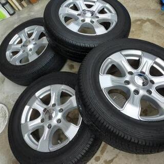 交渉中商品 美品ハイエース TOYO H20 アルミホイールセット 215 65 16