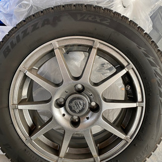 ルーミー　スタッドレス　ホイール付4本　VRX2