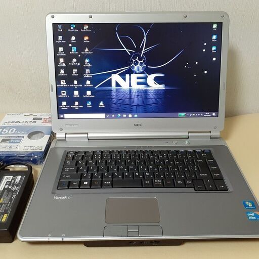 ☆core i5＋SSDで快適☆　NEC　VersaPro　Wi-Fi  マルチ　シルバー　15インチ　Windows10　⑦