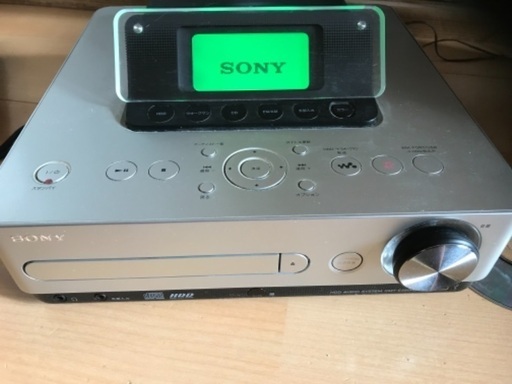 Sony システムオーディオ　スピーカー付きCD ラジオ　HDD