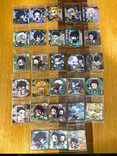 鬼滅の刃ディフォルメシールウエハース其ノ二♡コンプリート♡