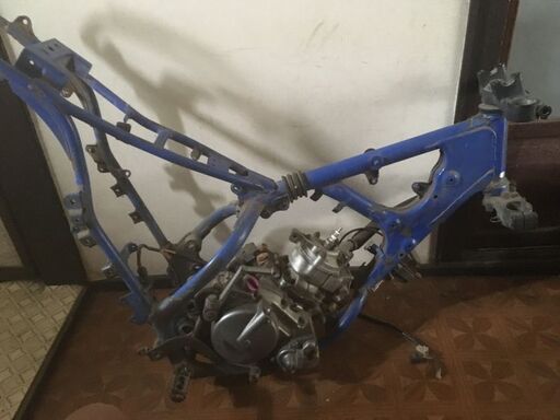 TS125R オフ車　2st 　エンジンフレーム　部品どり等に TS125R オフ車 2st エンジンフレーム 部品どり等に