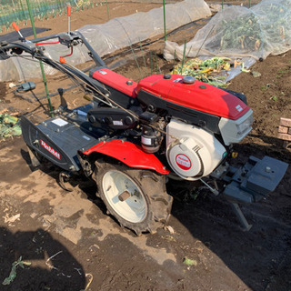 耕運機 ラビット耕運機ST871 （候補の方とお話中）