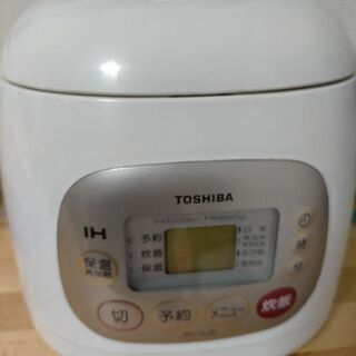 【東芝】TOSHIBA IH炊飯器 3.5合炊き RC-6JX