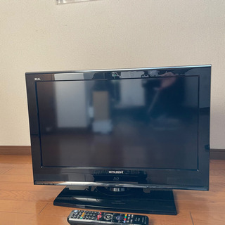 【ややジャンク】液晶テレビ 三菱 26型 Blu-ray&HDD内蔵