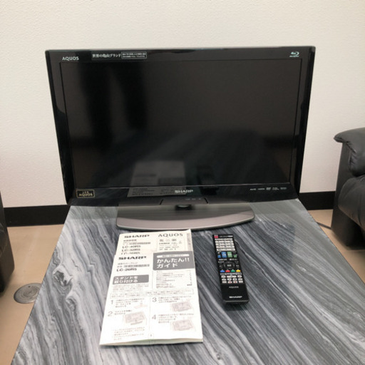 シャープ  26型 ブルーレイ内蔵 液晶テレビ   AQUOS  LC-26R5