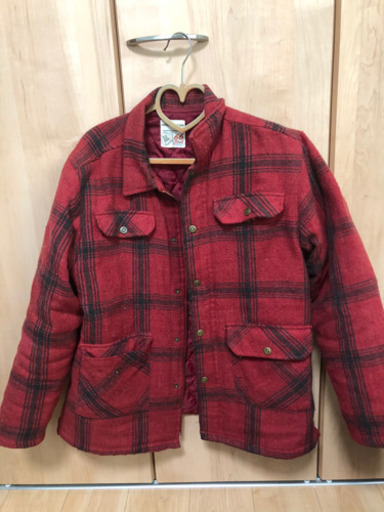 相談中メンズm 赤チェックアウター ミッツィー 遠州小松のジャケット メンズ の中古 古着あげます 譲ります ジモティーで不用品の処分