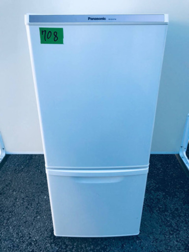 ①✨高年式✨708番 Panasonic✨ノンフロン冷凍冷蔵庫✨NR-B147W-W‼️