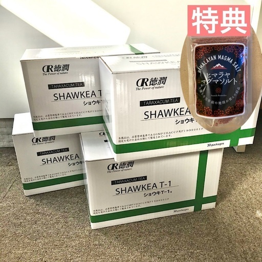 ☆正規品 特典付き☆ タンポポ茶 ショウキT−1エキス たんぽぽ茶 4箱