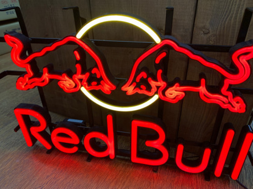 レッドブル　ネオン管【店頭取引限定】【中古品】早い者勝ち！取りに来れる方限定！！