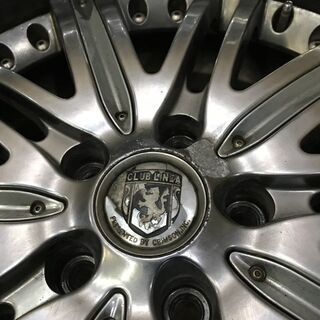 CRIMSON CLUB LINEA クリムソン クラブリネア 19インチ 4本 8.5J5HPCD114.3+48 深リム エスティマ エルグランド オデッセイ等　(VHD146) クレジットカード QR決済可能