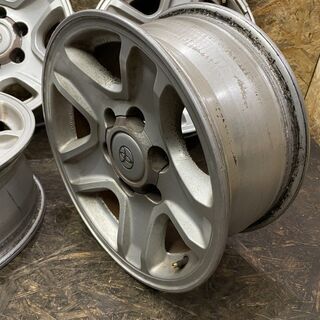 TOYOTA トヨタ 90プラド 純正ホイール 16インチ 4本 7J6HPCD139.7約+15 