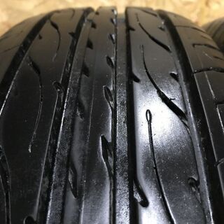 DUNLOP ENASAVE EC203 215/70R15 15インチ 夏タイヤ 4本 2017年製 バリ溝 グランビア グランドハイエース等　(MTK24) クレジットカード QR決済可能