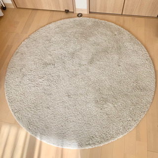 New限定品 値下げしてます Ikea イケア Adum 円形ラグ 廃盤品 グリーン 安い購入
