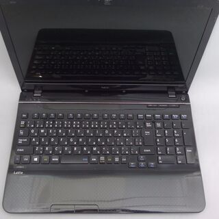 送料無料 新品SSD240GB ブラック ノートパソコン 中古良品 15.6型 NEC