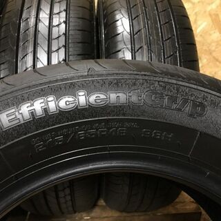 新車外し 2020年製 GOODYEAR EfficientGrip 215/65R16 16インチ 夏タイヤ 4本 アルファード ヴェルファイア等　(MTD64) 新車外し 2020年製 GOODYEAR EfficientGrip 215/65R16 16インチ 夏タイヤ 4本 アルファード ヴェルファイア等　(MTD64) クレジットカード QR決済可能