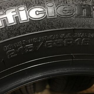 新車外し 2020年製 GOODYEAR EfficientGrip 215/65R16 16インチ 夏タイヤ 4本 アルファード ヴェルファイア等　(MTD64) 新車外し 2020年製 GOODYEAR EfficientGrip 215/65R16 16インチ 夏タイヤ 4本 アルファード ヴェルファイア等　(MTD64) クレジットカード QR決済可能