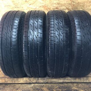 BS NEXTRY 175/65R14 14インチ 夏タイヤ 4本 2017～18年製 bB デミオ フィット コルト キューブ等　(MTH77) クレジットカード QR決済可能